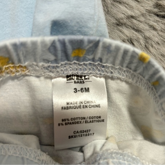 Monkey bars two piece daisy set. 3-6 months. - Picture 2 of 2